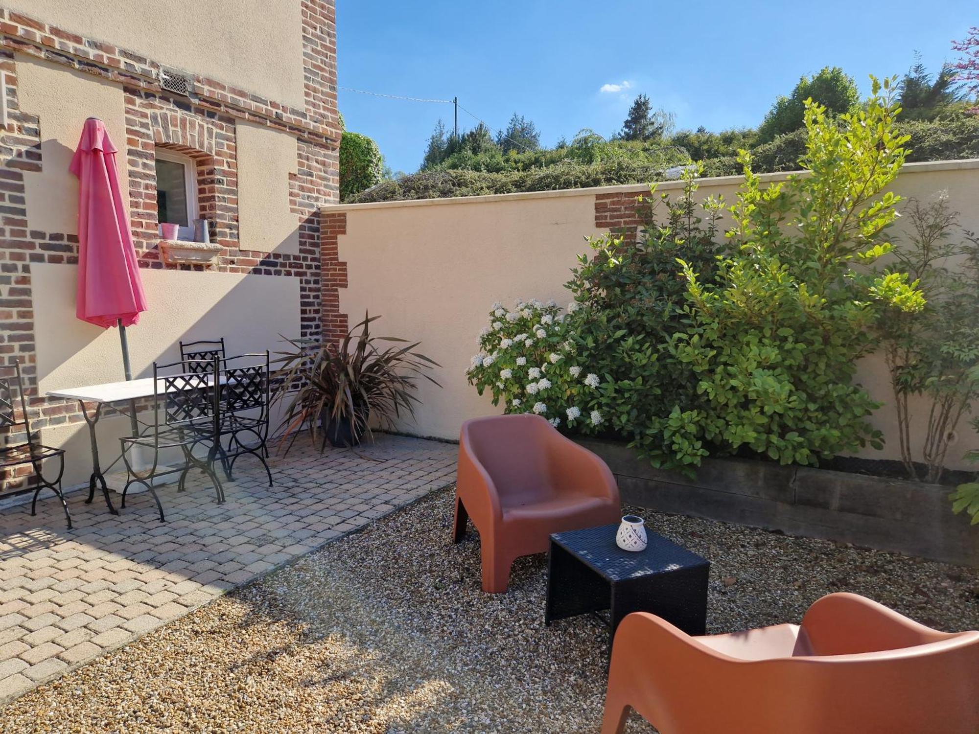 Appartement La cour à Honfleur Extérieur photo